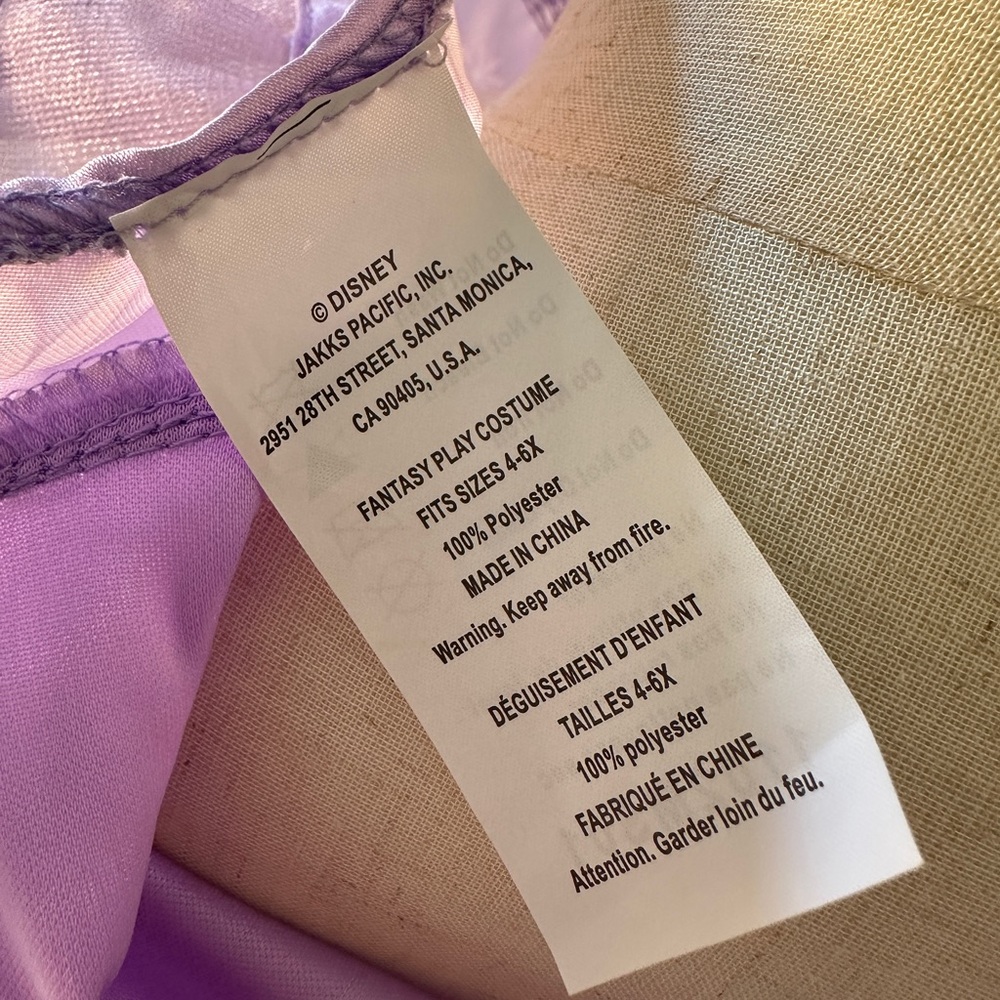 Isabela Madrigal Disneys Encanto Purple Floral Costume - Picture 5 of 5